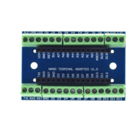 Adaptador a bornera para arduino nano