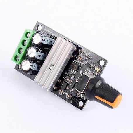 Regulador de Velocidad PWM 6-28V para motores y leds (dimmer)