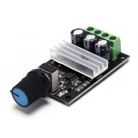 Regulador de Velocidad PWM 6-28V para motores y leds (dimmer)