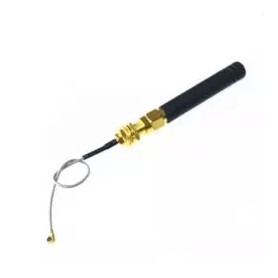 Antena recta SMA con cable y terminal IPX (u.fl) GSM