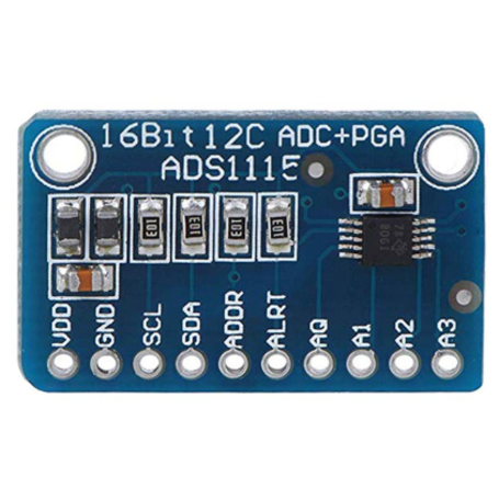 ADS1115 Conversor analogo digital ADC 16Bits 4 canales, placa azul