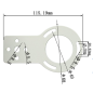 Sensor PAR Radiación Fotosintéticamente Activa RS485 WSS-07 Sensor PAR Radiación Fotosintéticamente Activa RS485 WSS-07