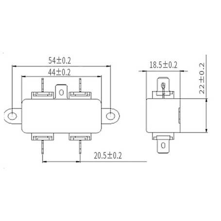 Filtro de linea EMI/EMC CW1B-6A-T(B2) 6A
