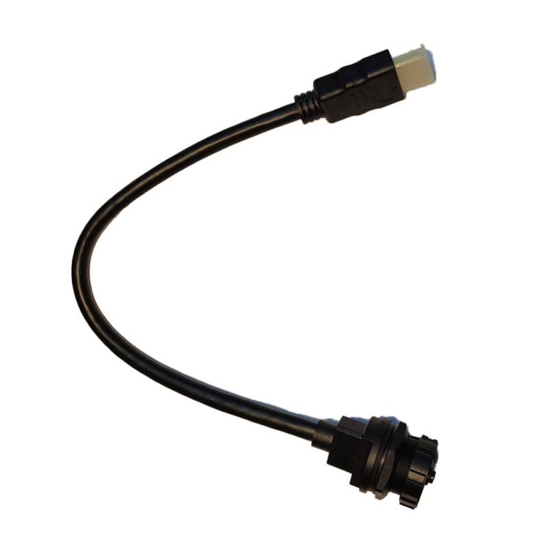 Conector HDMI Panel pasante IP67 con Tapa Conector HDMI Panel pasante IP67 con Tapa