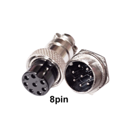 Conector de aviacion GX16-8  8P