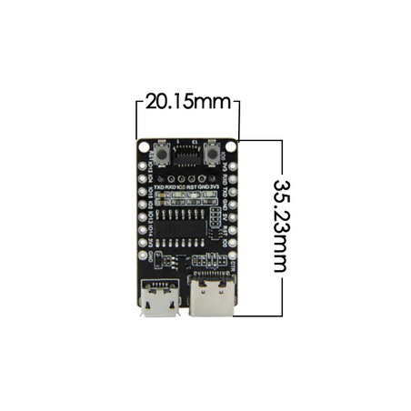 Programador para TTGO T-Internet-POE ESP32 LAN8720A