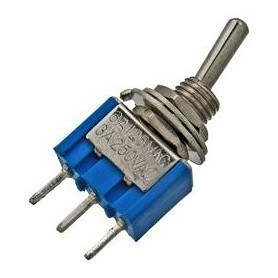 Pack 10 Unidades - Interruptor de palanca switch MTS-103 SPDT 3 pines ON-OFF-ON