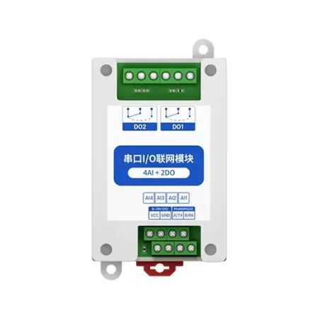 Modulo adquisicion 4AI + 2RO Modbus RS485