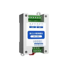 Modulo adquisicion 4AI + 2RO Modbus RS485