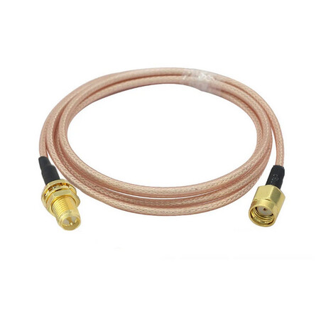Extensión de cable coaxial RP-SMA Hembra a RP-SMA Macho de 3m RG316