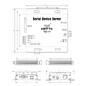 Servidor serial Modbus a Ethernet RS232/RS485/RS422 NB114 Servidor serial Modbus a Ethernet RS232/RS485/RS422 NB114