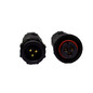 Conector IP67 ZE13 3P 20 Amperes Volante Volante Conector IP67 ZE13 3P 20 Amperes Volante Volante