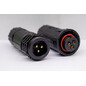 Conector IP67 ZE13 3P 20 Amperes Volante Volante Conector IP67 ZE13 3P 20 Amperes Volante Volante