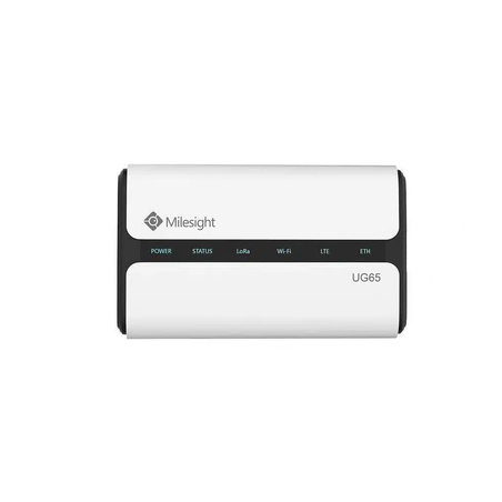Gateway LoRaWAN 4G UG65-L04AU-915-EA semi industrial -Sin Antena-