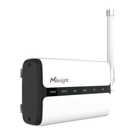 Gateway LoRaWAN UG65-915-EA Semi Industrial - Ethernet / Wi-Fi - Milesigth
