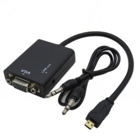 Adaptador micro HDMI a VGA